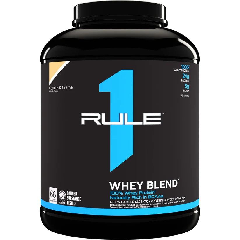 Rule 1 Whey Blend Protein 5lb